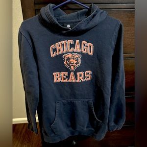 NFL team apparel youth Chicago Bears hoodie sweatshirt size XL 18